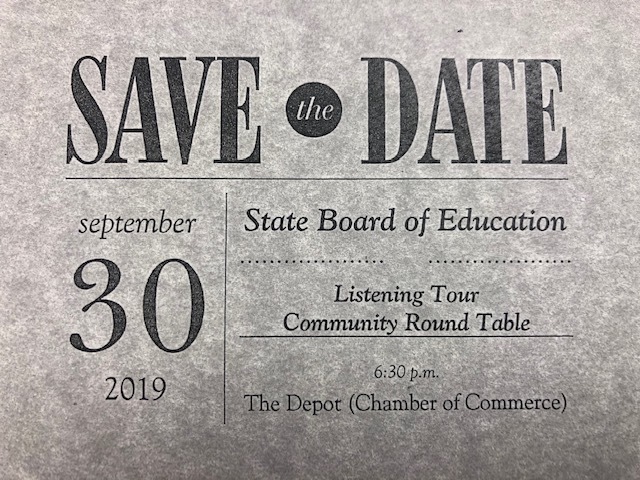 State Board Visit 9/30/2019