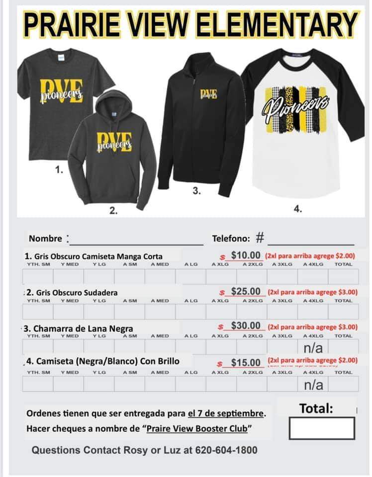 Shirt Order