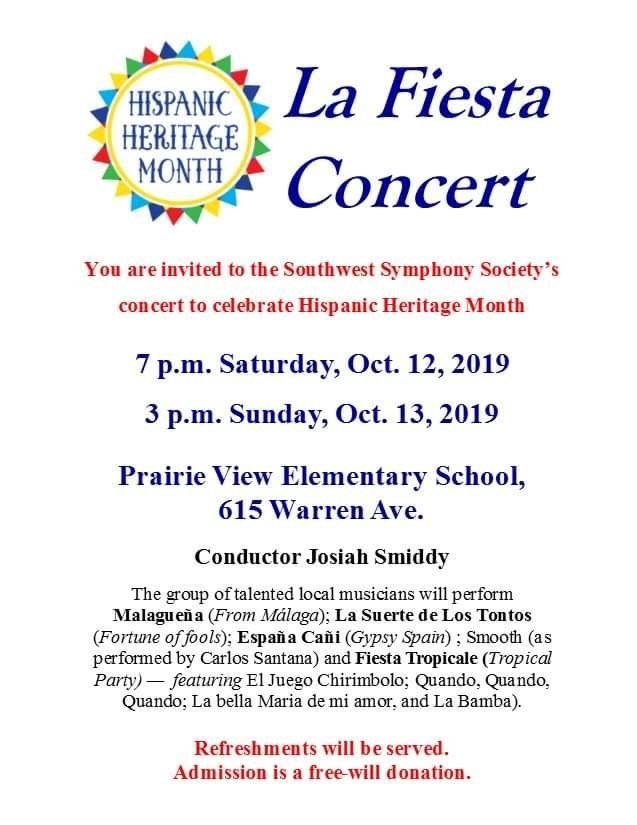 La Fiesta Concert 10/12-10/13