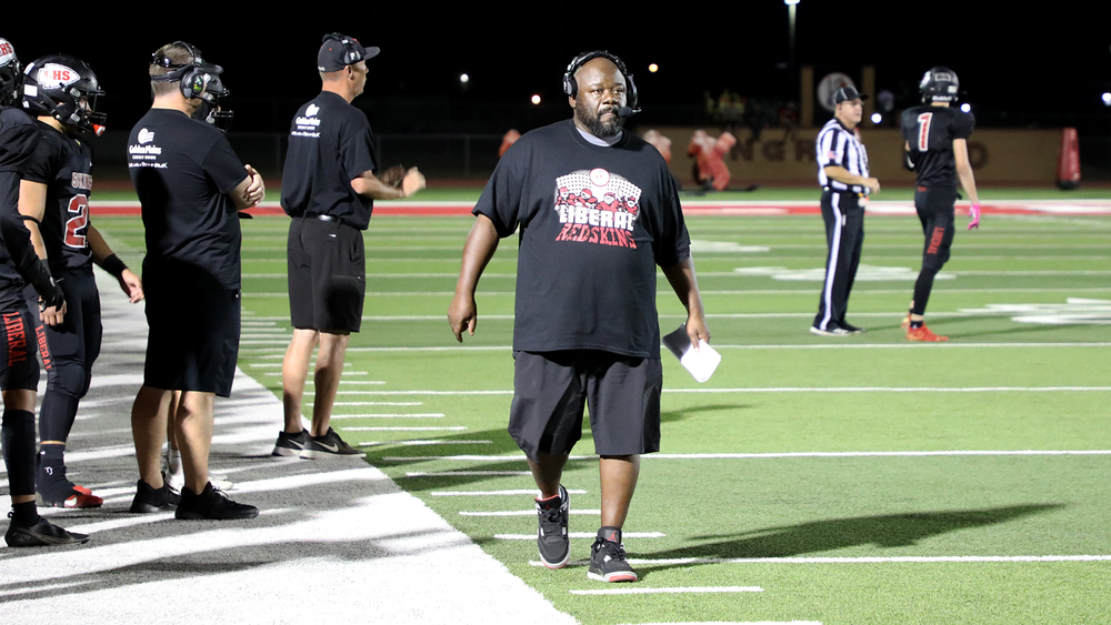 Coach Dunlap on the Field