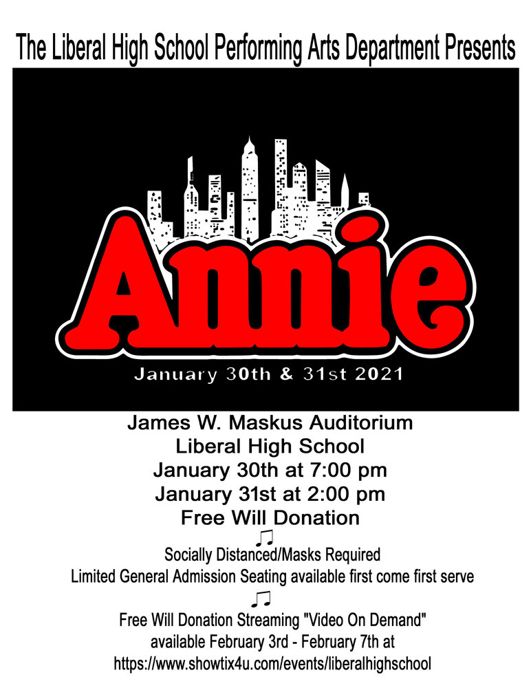 Annie Musical Poster