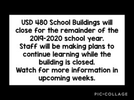 School Buildings Closed for the Remainder of the Semester