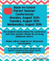 Back to School Parent Teacher Conferences