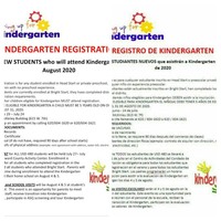 Kindergarten Registration