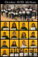 October AVID All Stars
