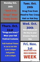 Don’t Forget Red Ribbon Week begins Tomorrow!