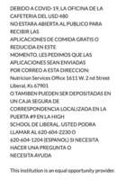 Free and Reduced Lunch Application