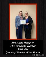 January Teacher of the Month