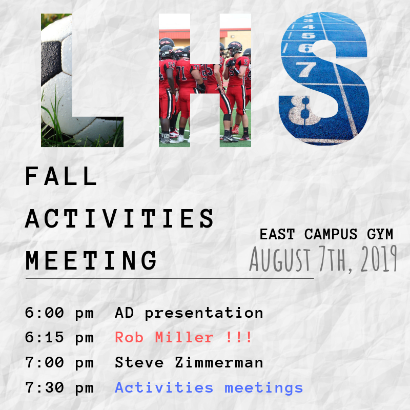 Fall Activities Meeting